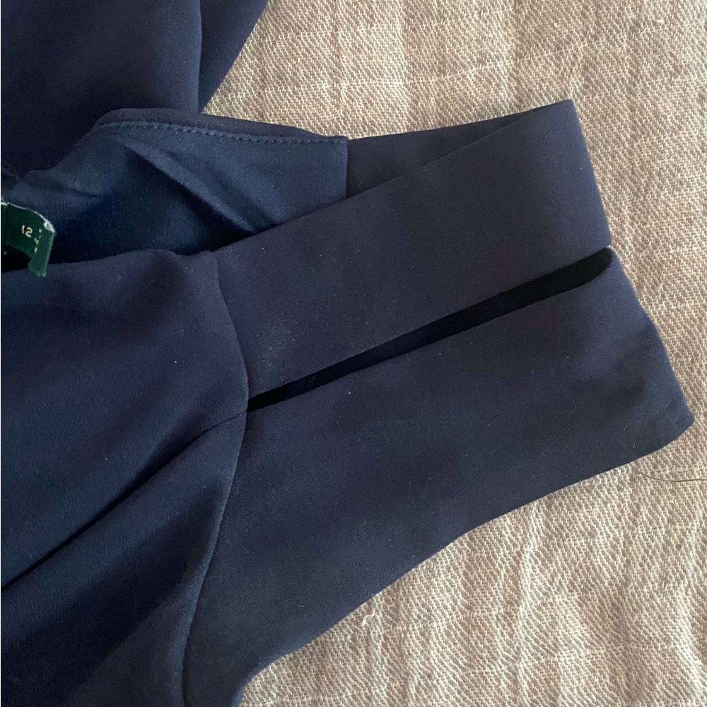 Ralph Lauren Navy Gown (prom, wedding, mother of the bride/groom) - Picture 3 of 7
